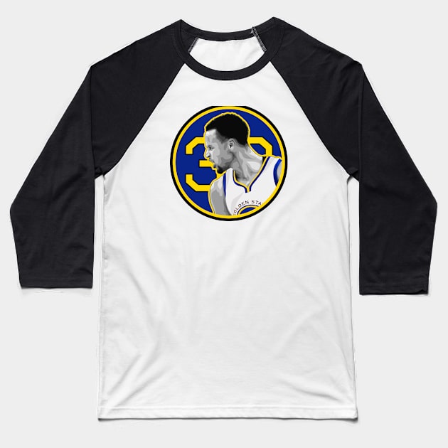 Steph Curry Baseball T-Shirt by chunked